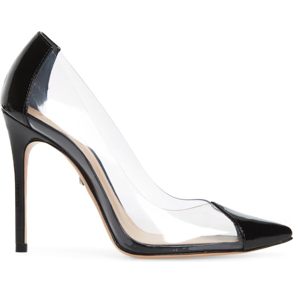 Schutz Cendi Transparent Pump black size 7